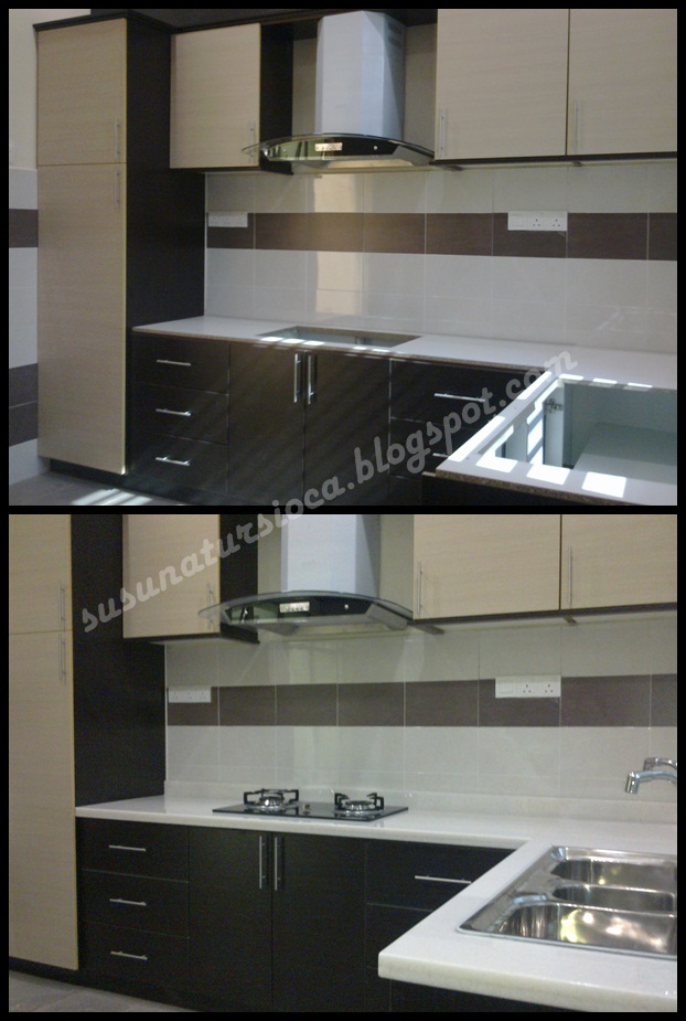 Tips Merekabentuk Kabinet Dapur Susun Atur Sioca Kc Saya Masa Awal Pasang Dulu Sebelum Dan Selepas Dipasangkan Counter Top Hob Sinki Tu Ada Cerita Terbaru Tapi Next Entri Laa Ye