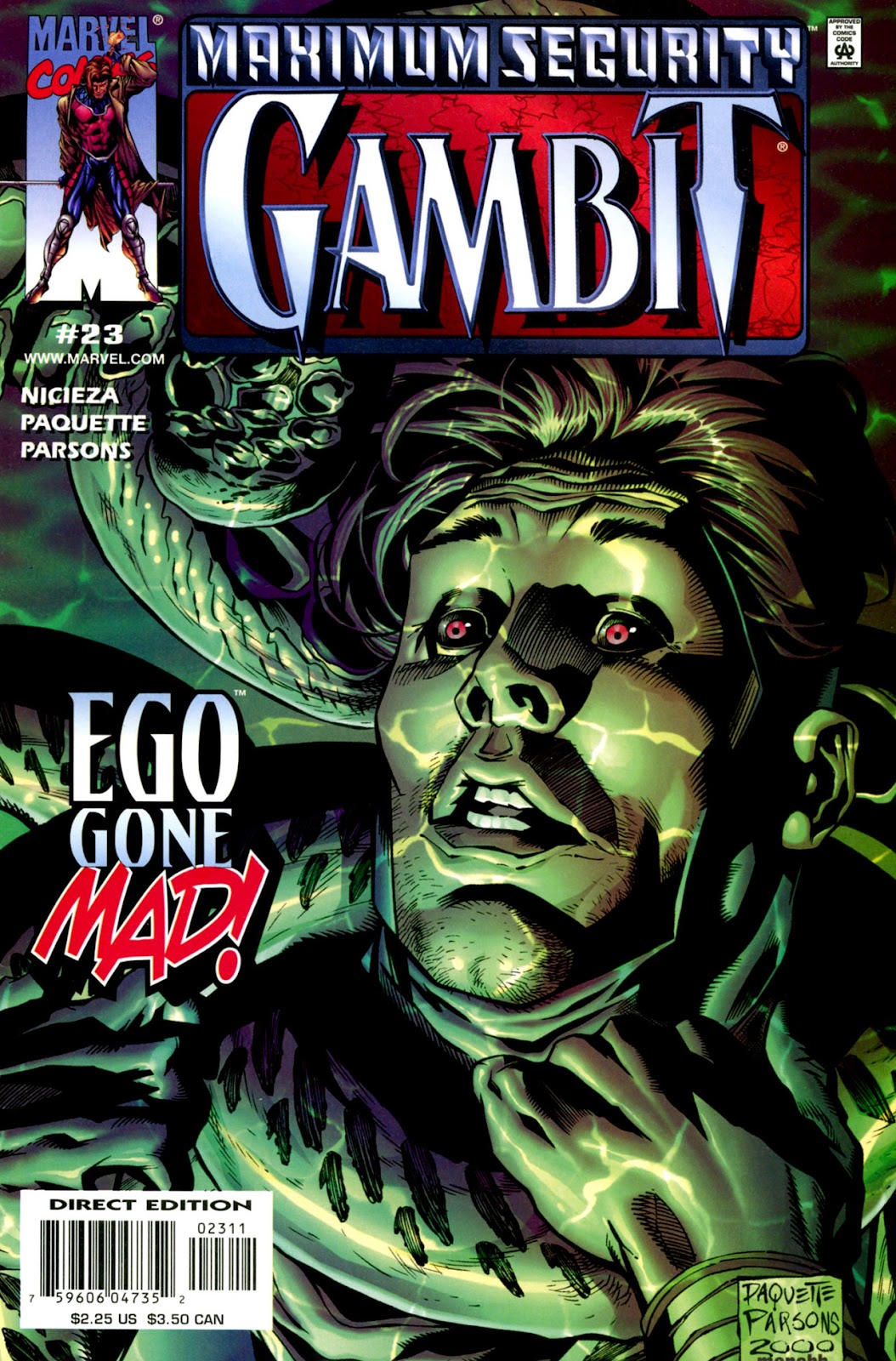 Gambit (1999) issue 23 - Page 1