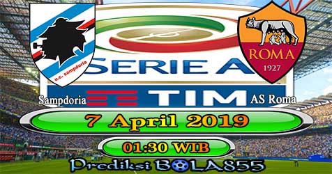 Prediksi Bola855 Sampdoria vs AS Roma 7 April 2019 Prediksi Bola855 Sampdoria vs AS Roma 7 April 2019