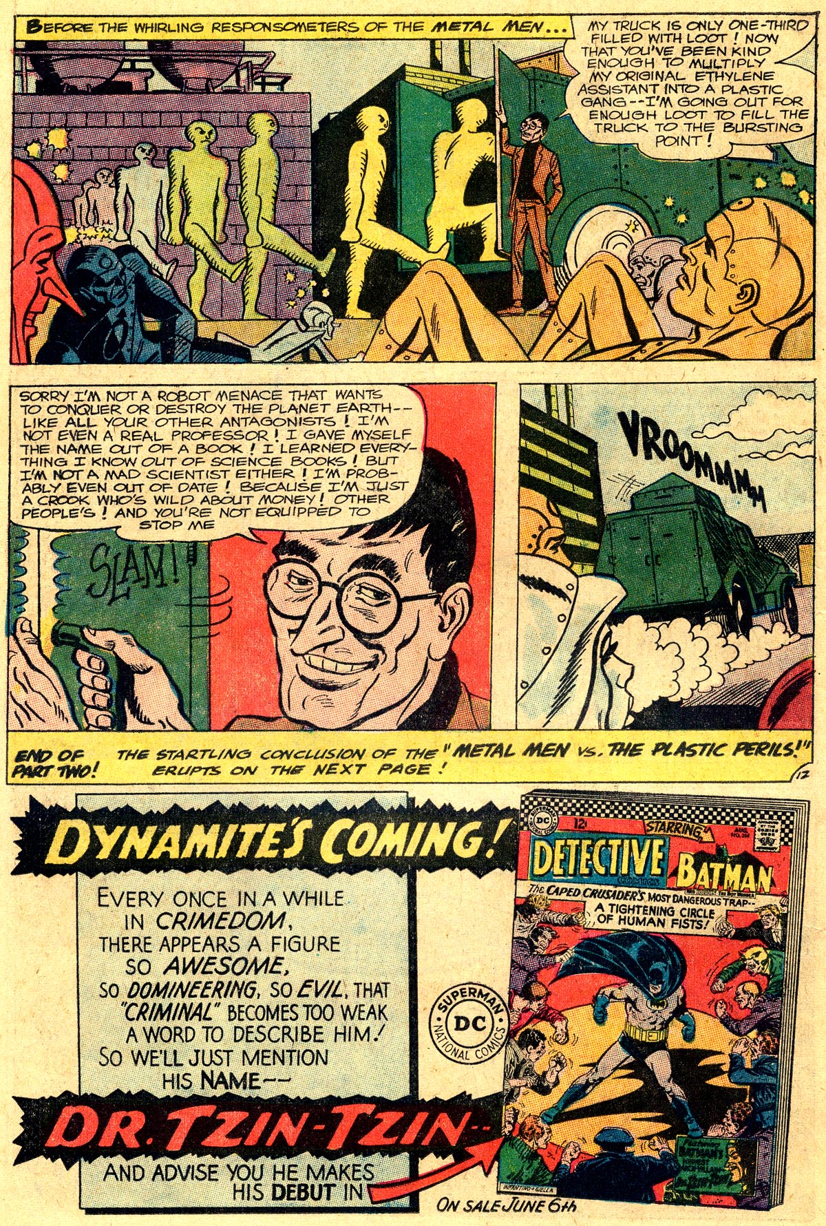 Read online Metal Men (1963) comic -  Issue #21 - 18