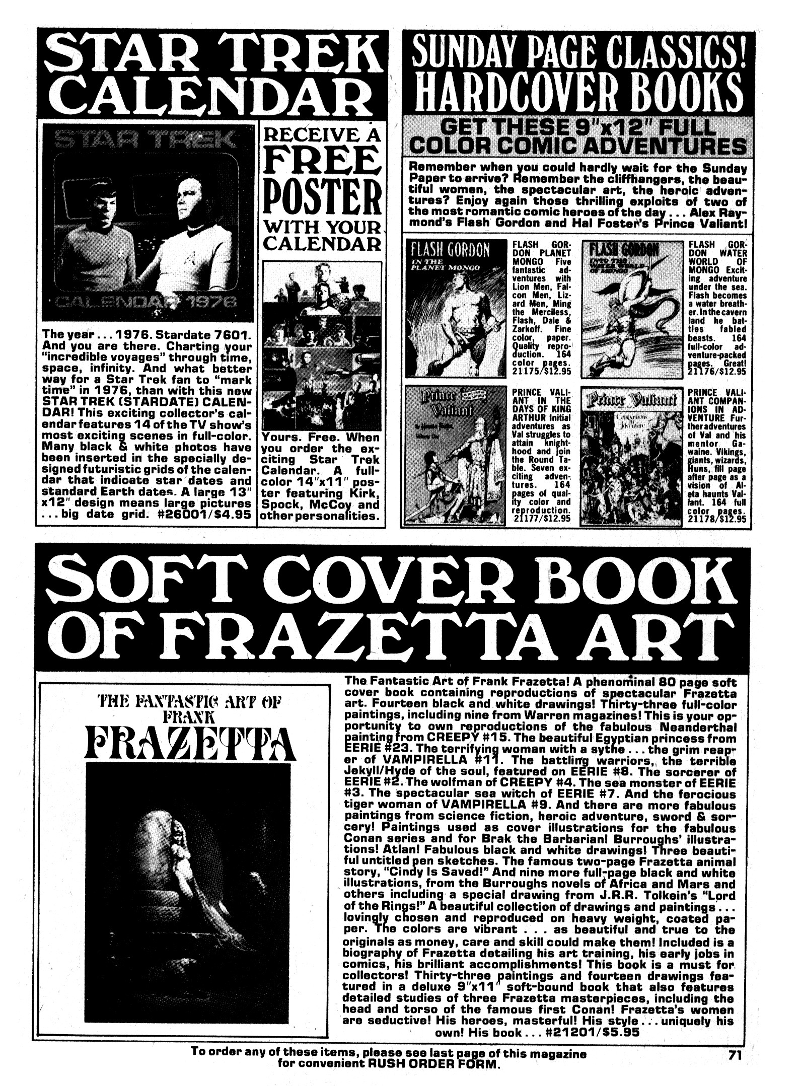 Read online Vampirella (1969) comic -  Issue #49 - 71