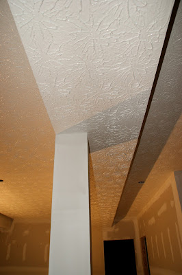 Building our Heavenly Highgrove: Day 54: Ceiling Textured & Final Drywall