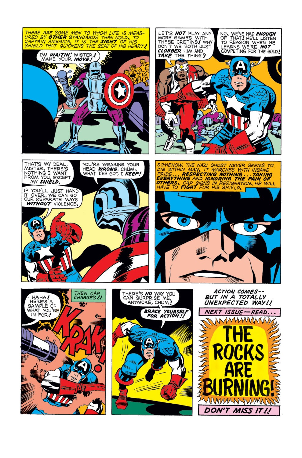 Captain America (1968) Issue #196 #110 - English 17