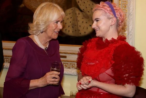 The Duke and Duchess of Cornwall attended the annual Commonwealth Day reception at Marlborough House