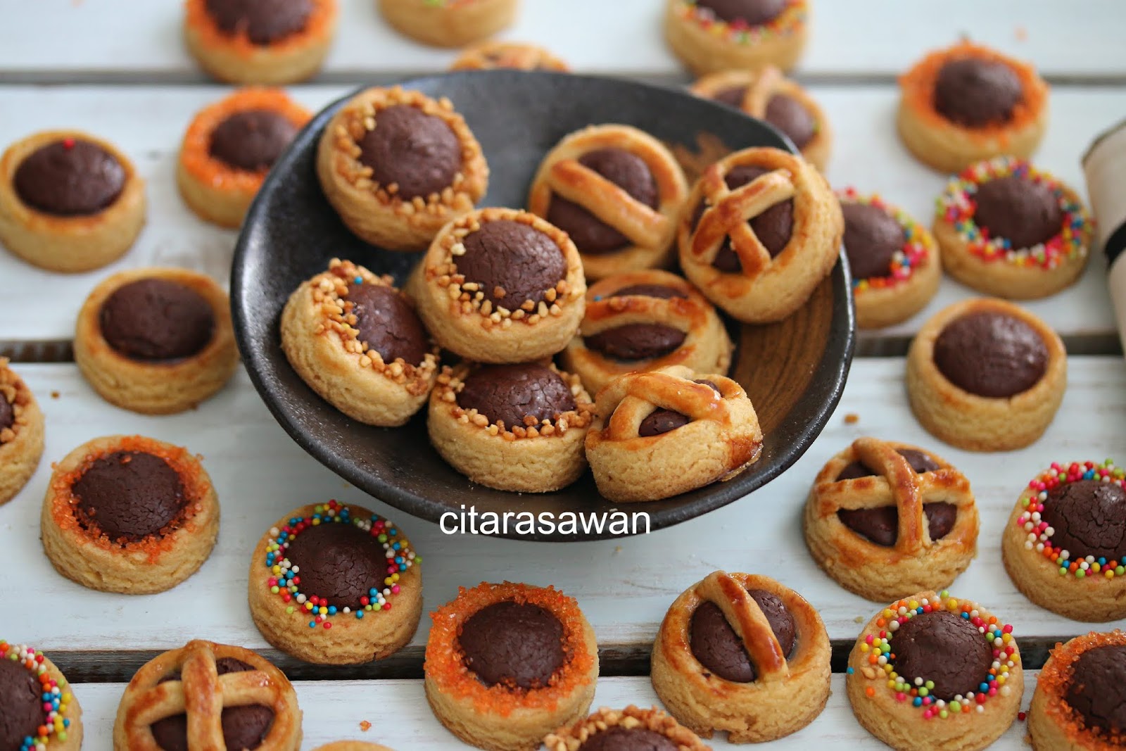 Biskut Coklat Butang Blog Kakwan