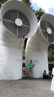 Exterior del centro Pompidou de Paris