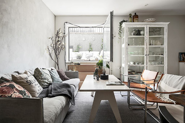 A stylish modern Swedish apartment