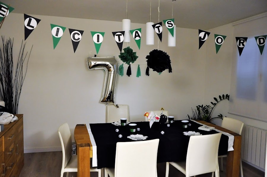 fiesta cumpleaños futbol