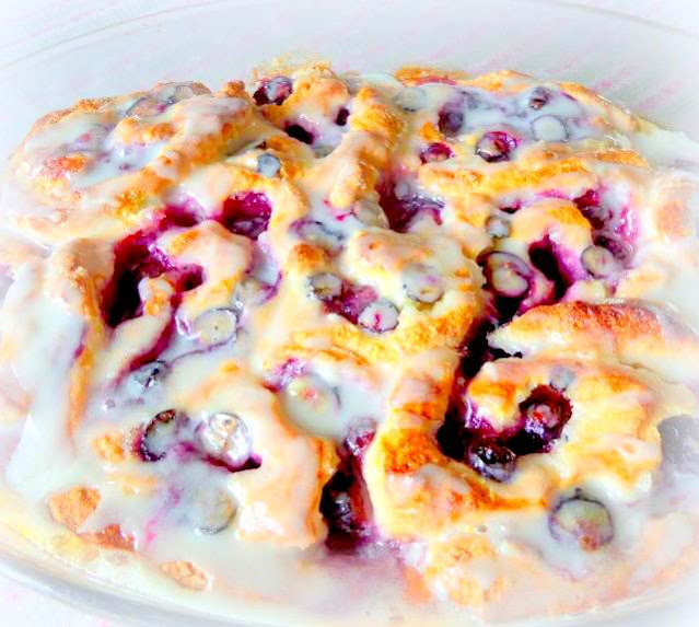 Lemon & Blueberry Sweet Rolls