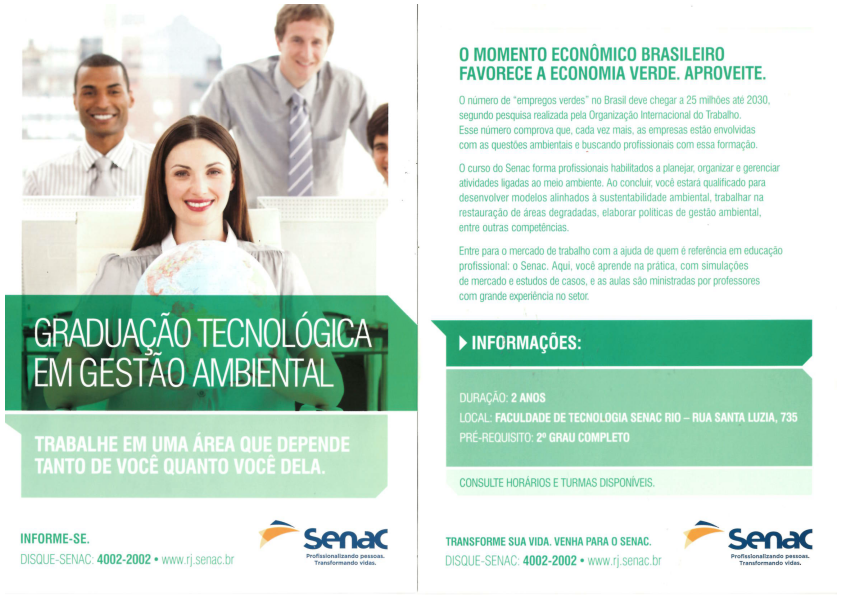 Falando de Meio Ambiente: Graduação Tecnológica em Gestão Ambiental no ...