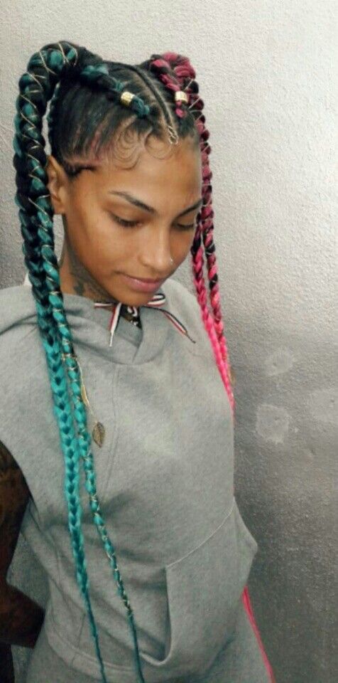61 Attractive Ghana Braids Ponytails Styles For Black Women