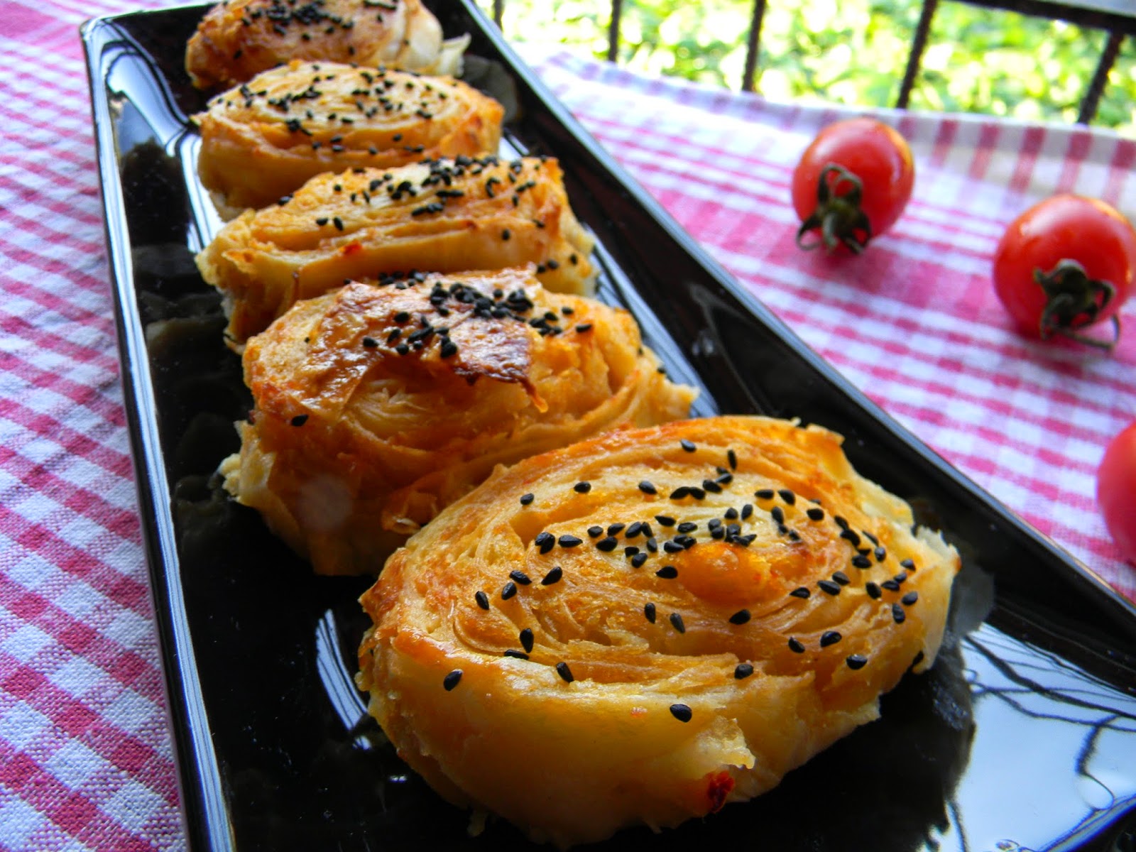 Patatesli Rulo Börek. | Vişnap