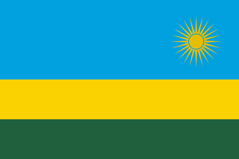 Bendera identitas negara Rwanda