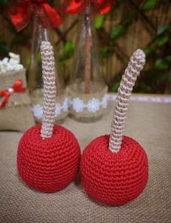 PATRON GRATIS CEREZA AMIGURUMI 31564