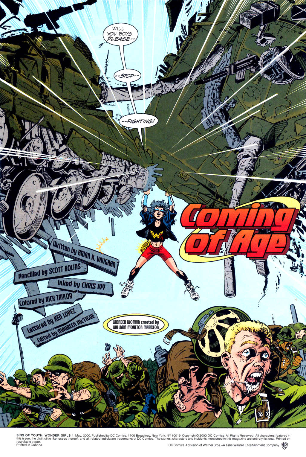 Read online Sins of Youth comic -  Issue # Wonder Girls - 2