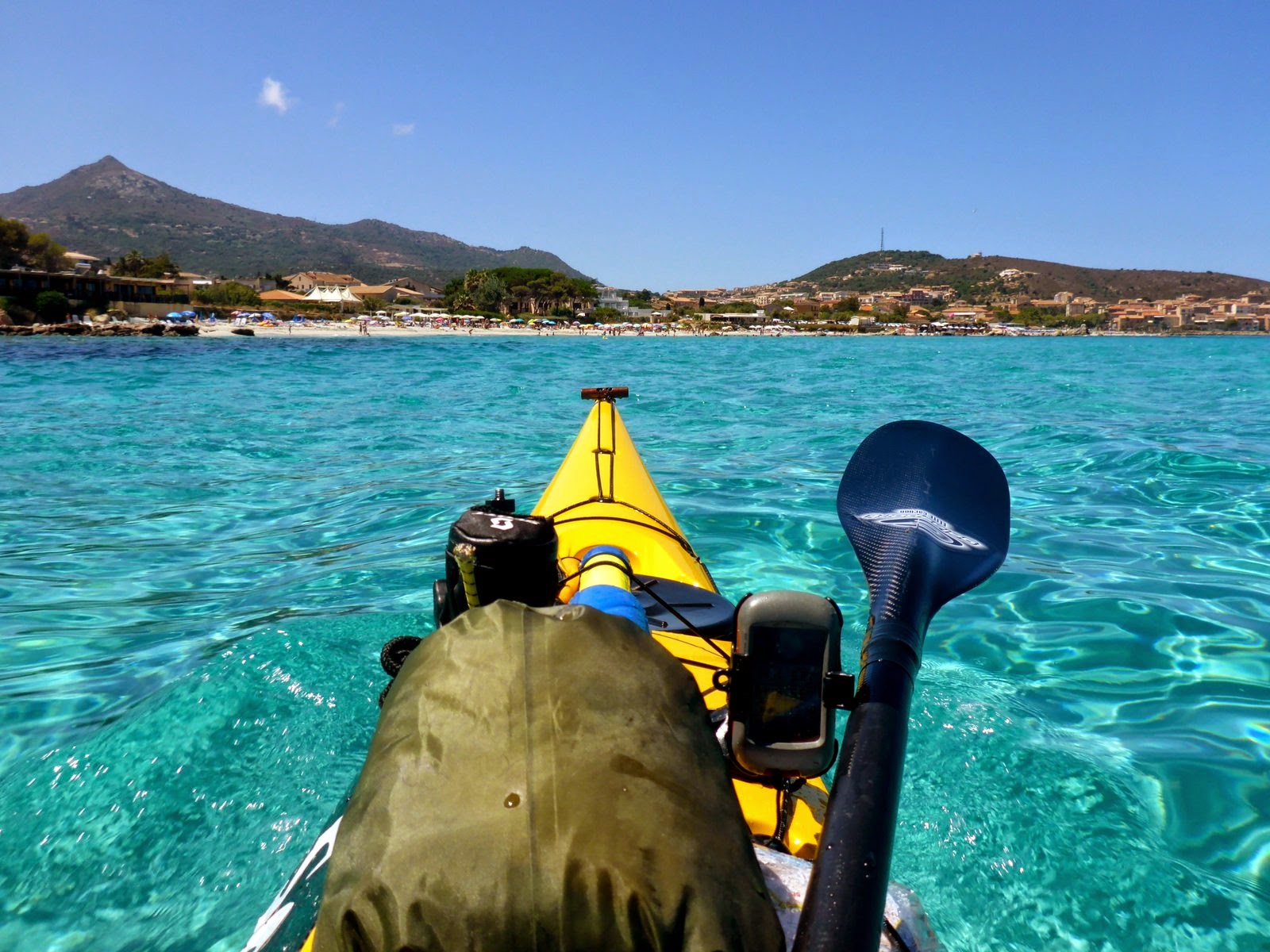 Giro Della Corsica In Kayak 31 Luglio Passaggio Per Ile Rousse