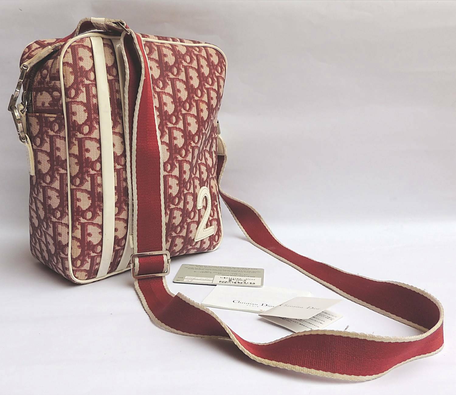 Janji Laku Authentic CHRISTIAN DIOR Cross Body Messenger Sling Bag