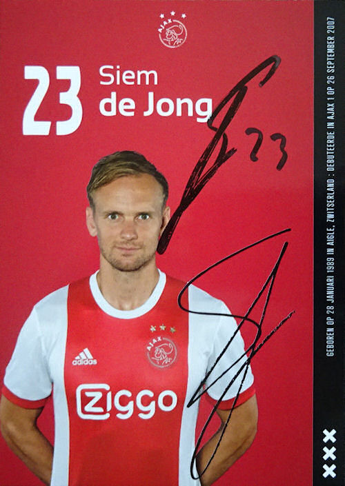 Football Cartophilic Info Exchange AFC Ajax AFC Ajax Player Cards