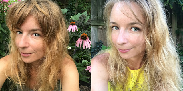 before and after natural DIY highlights