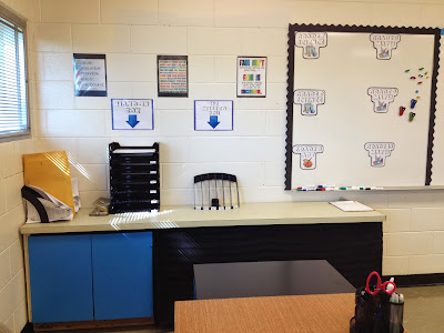 miss l's whole brain teaching classroom reveal, classroom set up, setting up a classroom for blogging, high school classroom, high school classroom setup