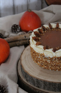 Tarta De Calabaza, Mascarpone Y Caramelo Salado
