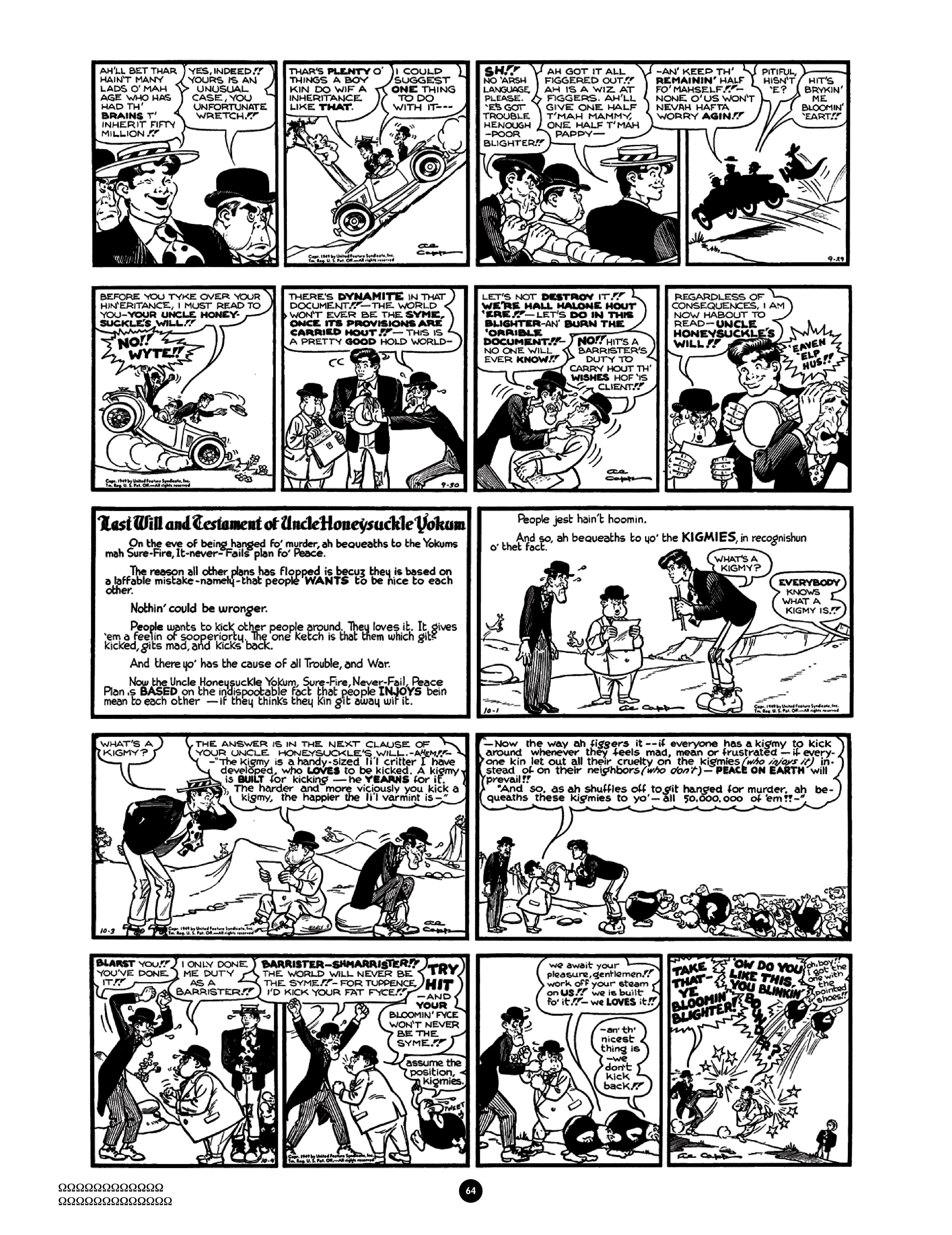 Read online Al Capp's Li'l Abner Complete Daily & Color Sunday Comics comic -  Issue # TPB 8 (Part 1) - 67