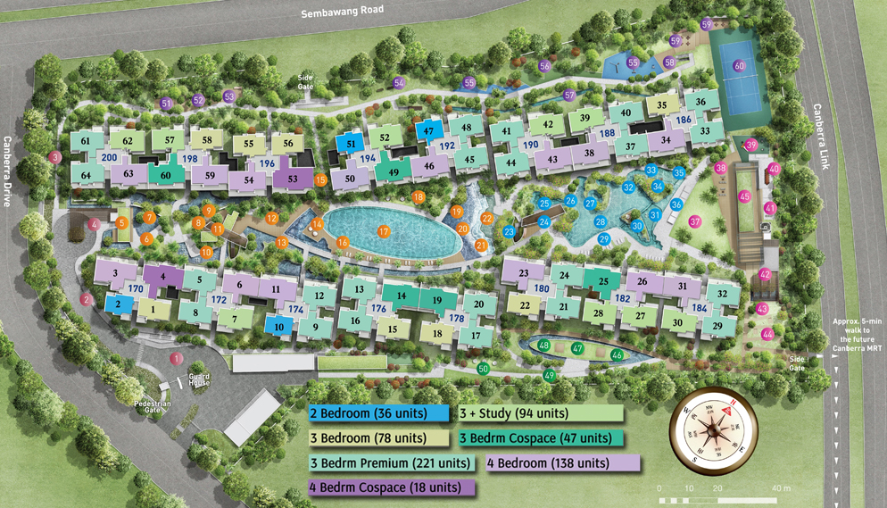 The Visionaire Site Plan