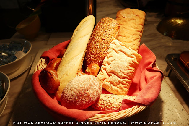 Hidangan Seafood Hot Wok Seafood Buffet Dinner dari Lexis Suites Penang