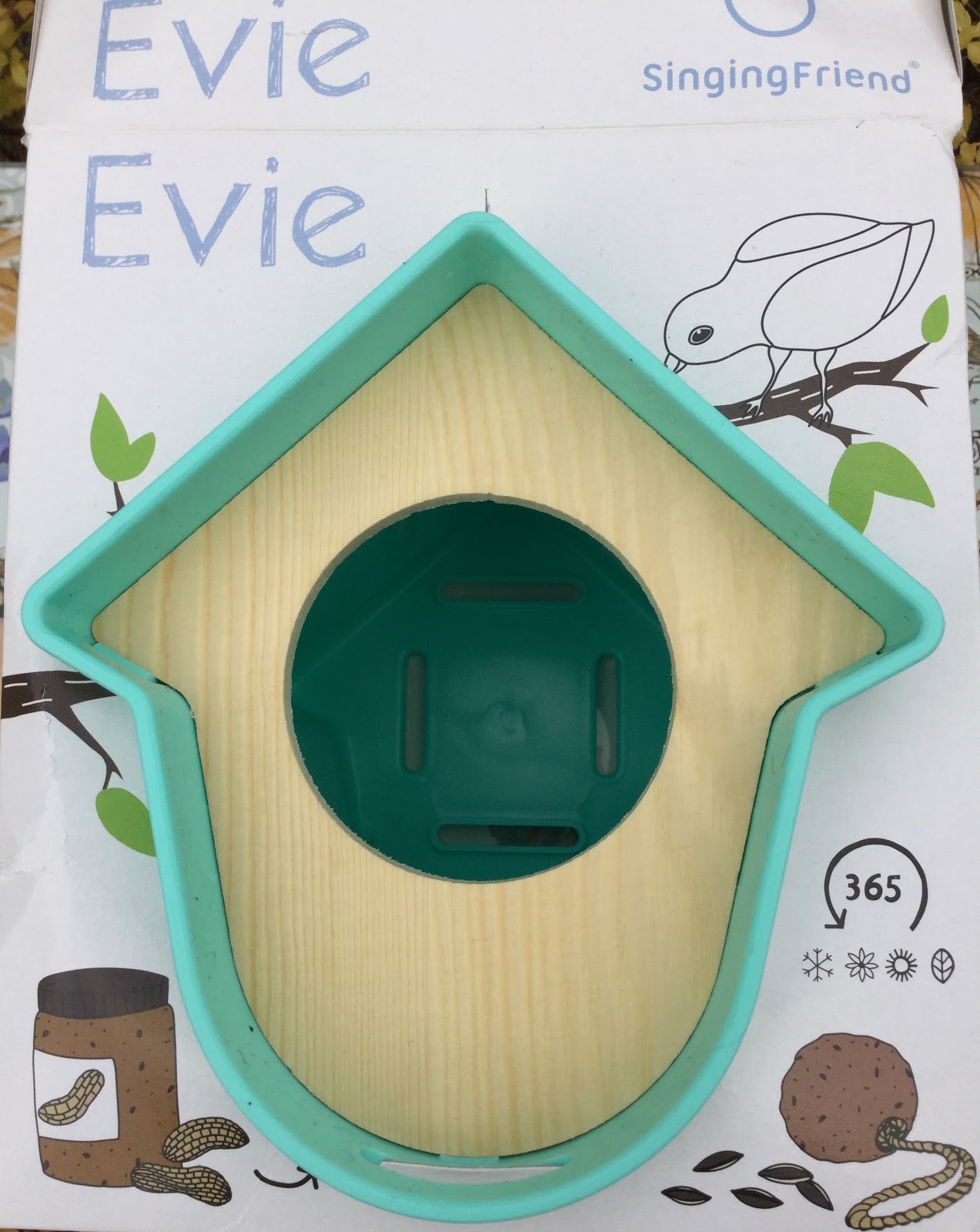 Sparkling Magpie Review Evie Bird Peanut Butter Jar Holder