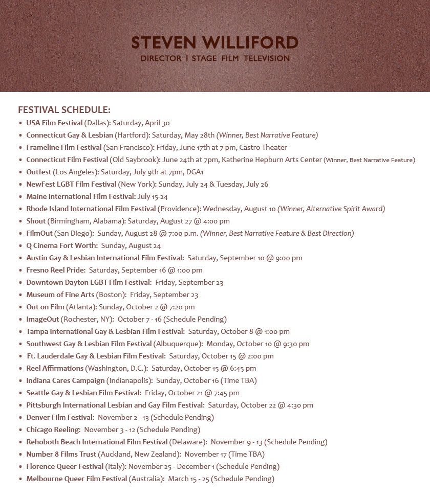 Steven Williford Blog