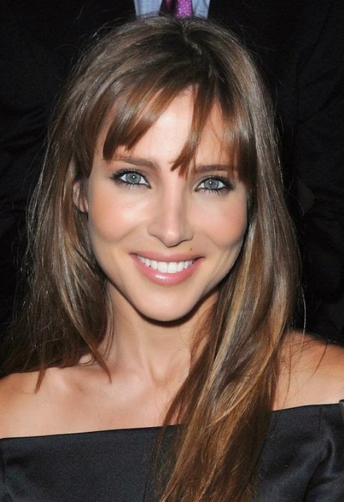 Women Long Hairstyles for Square Faces 2015