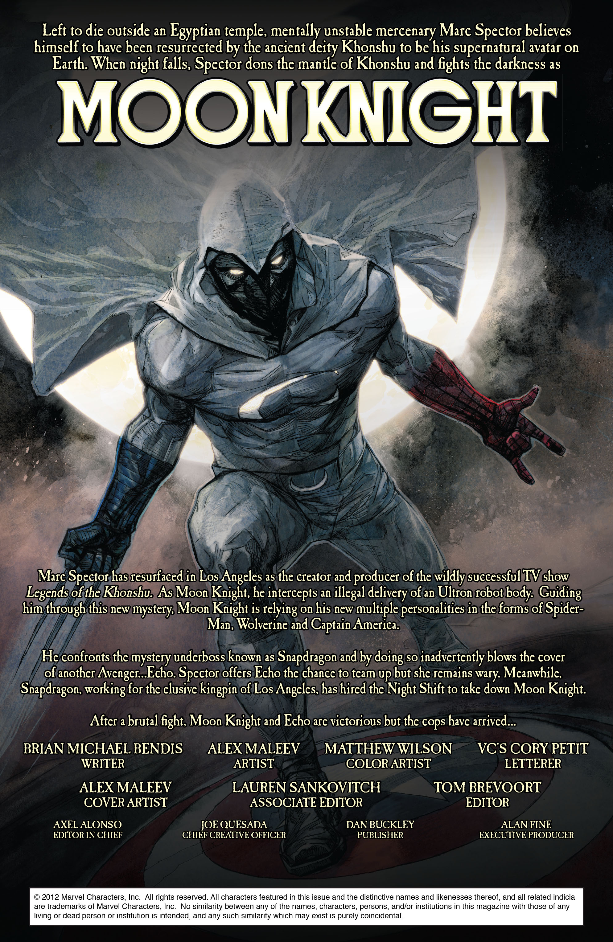 Moon Knight (2011) issue 5 - Page 2
