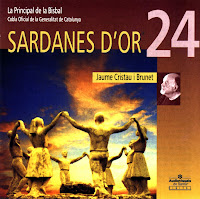 Caràtula del CD Sardanes d'Or XXIV/Jaume Cristau