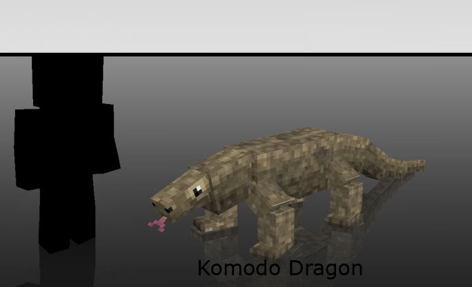 Mo' Creatures dragon komodo Minecraft mod