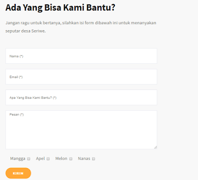 Cara Membuat Form Kontak di WordPress dengan Contact Form 7