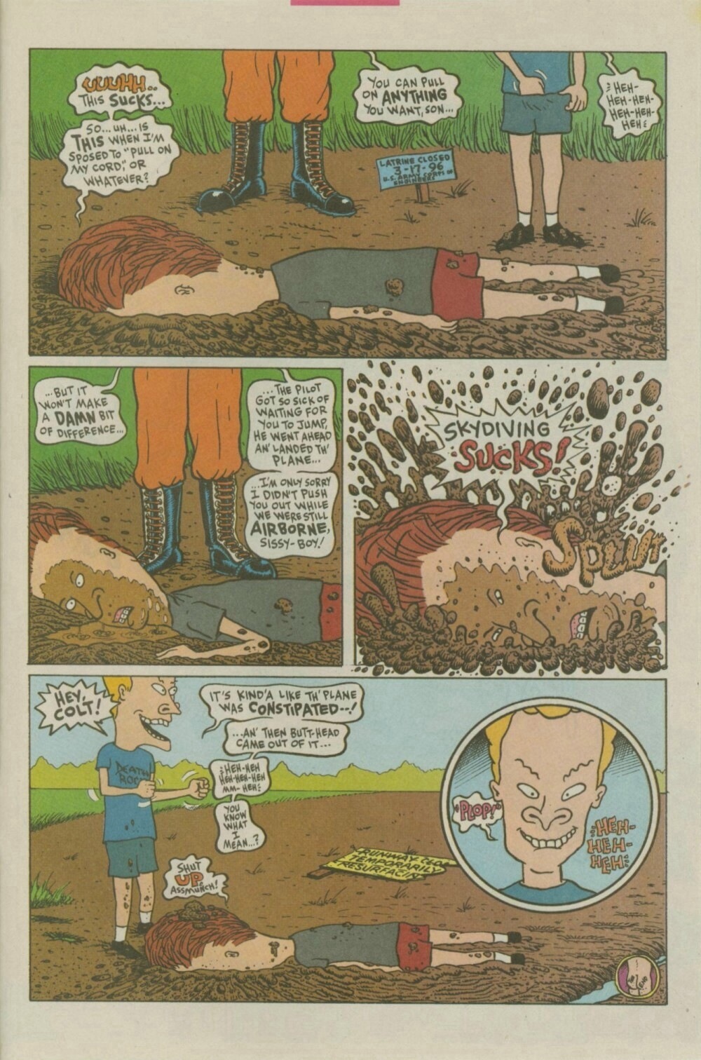 Read online Beavis and Butt-Head comic -  Issue #28 - 29