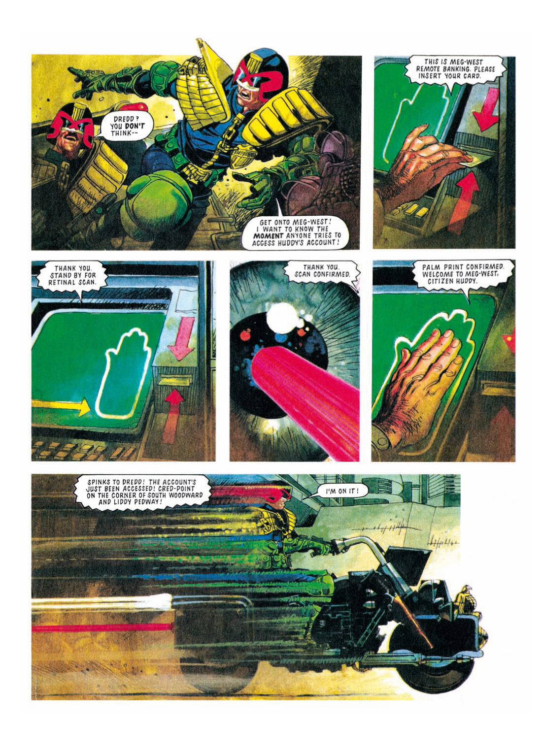 Read online Judge Dredd: The Complete Case Files comic -  Issue # TPB 21 - 120