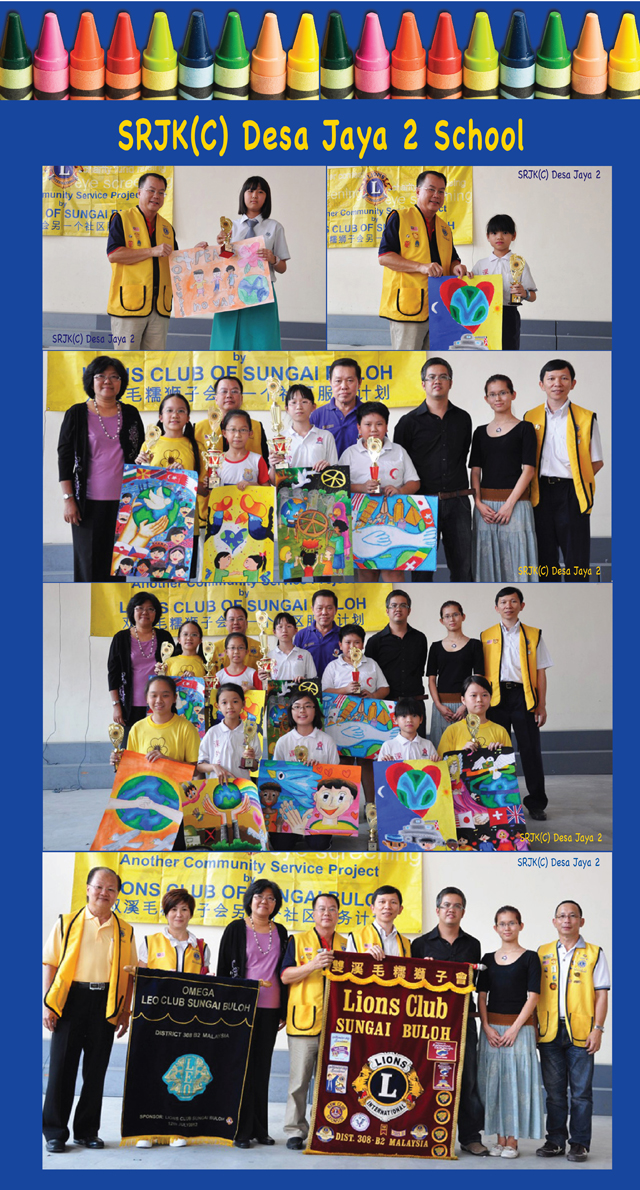 Lions Club of Sungai Buloh: Peace Poster Contest – It is 