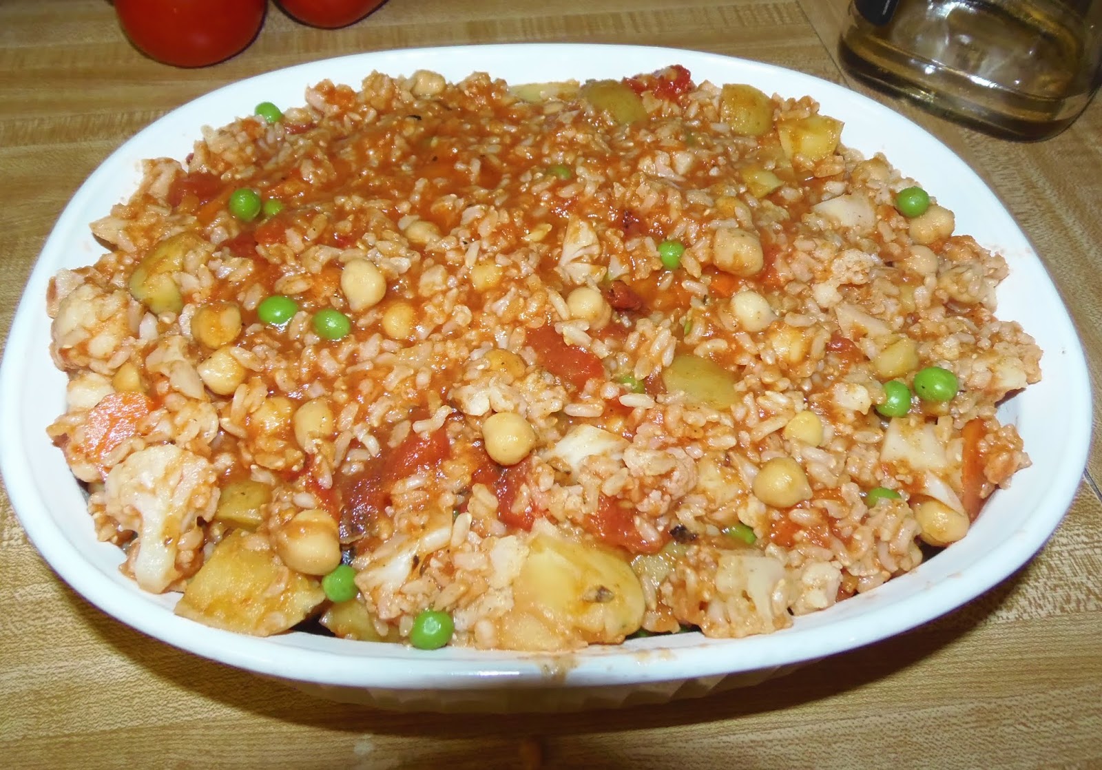 Glo's Kitchen Indian Spiced Cauliflower and Potato Casserole