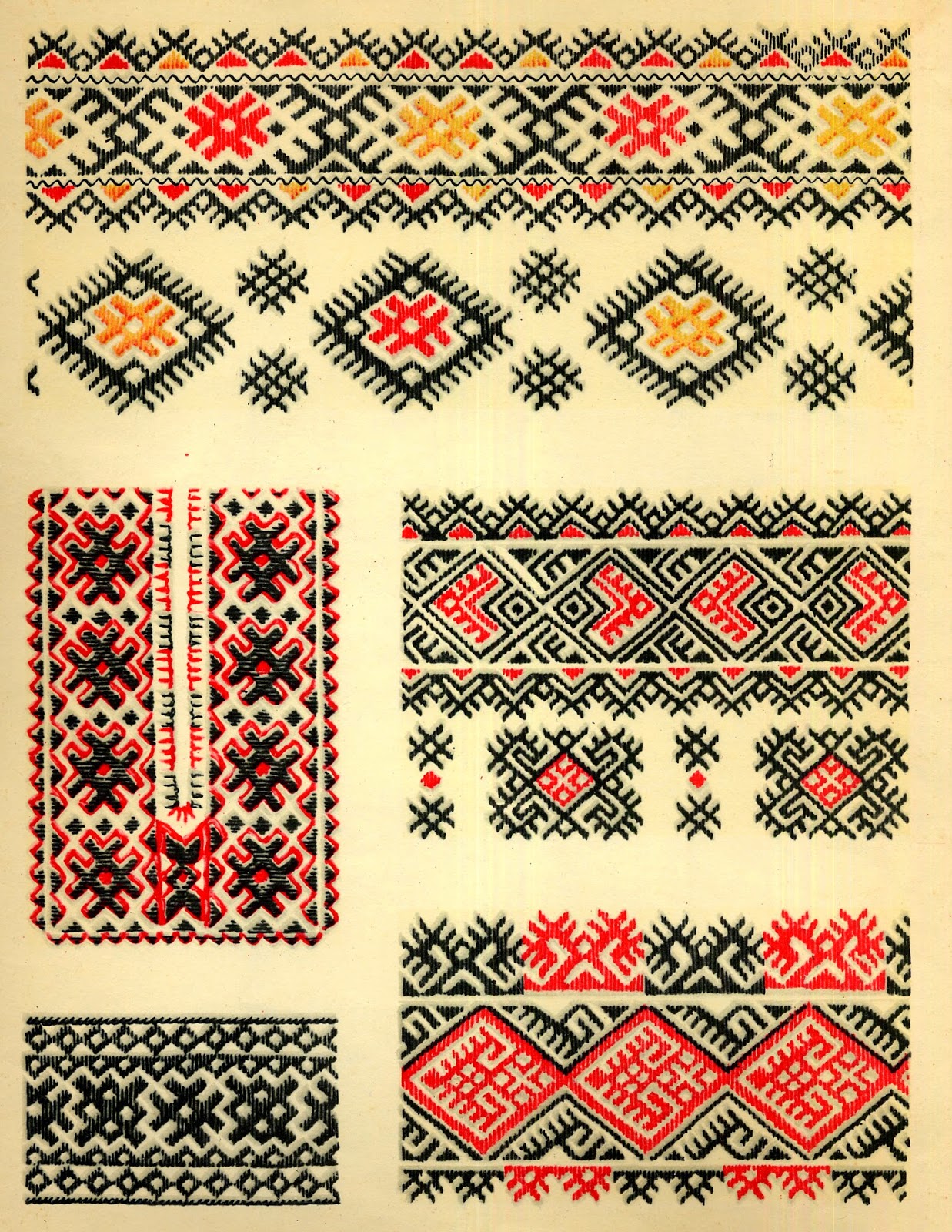 ukrainian folk embroidery
