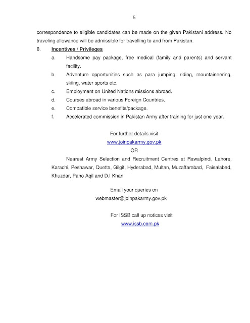 Join Pak Army As 38 Graduate Army Jobs