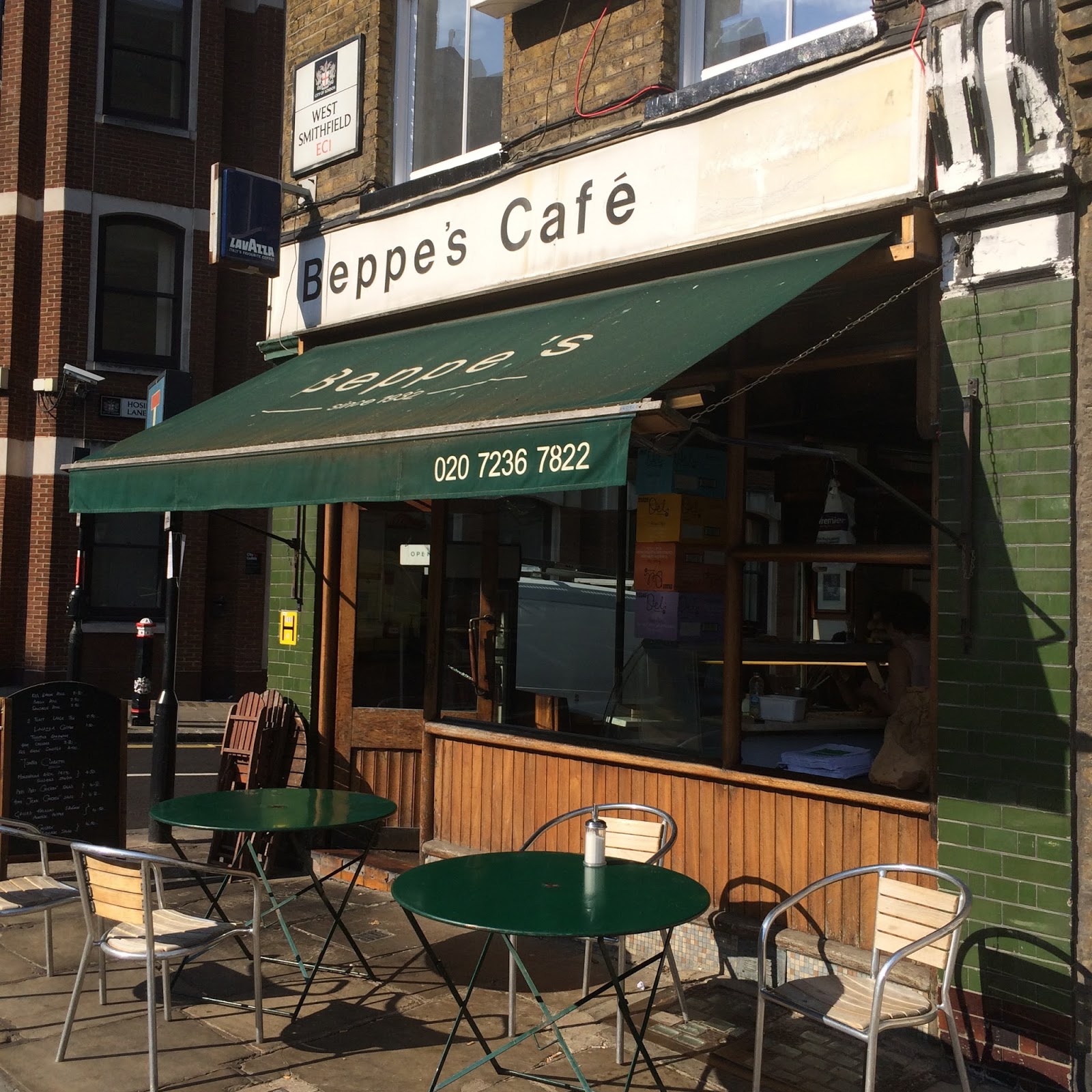The Fry up Inspector Beppe's Cafe London