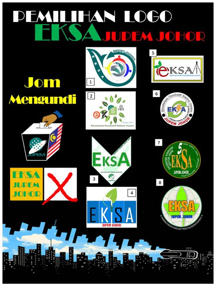 EKSA PROMOSI JUPEM JOHOR: Pengundian Logo EKSA JUPEM Johor