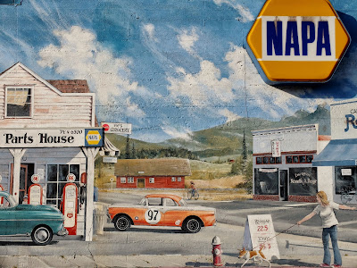 David Hose - Monroe Napa Auto Parts Mural