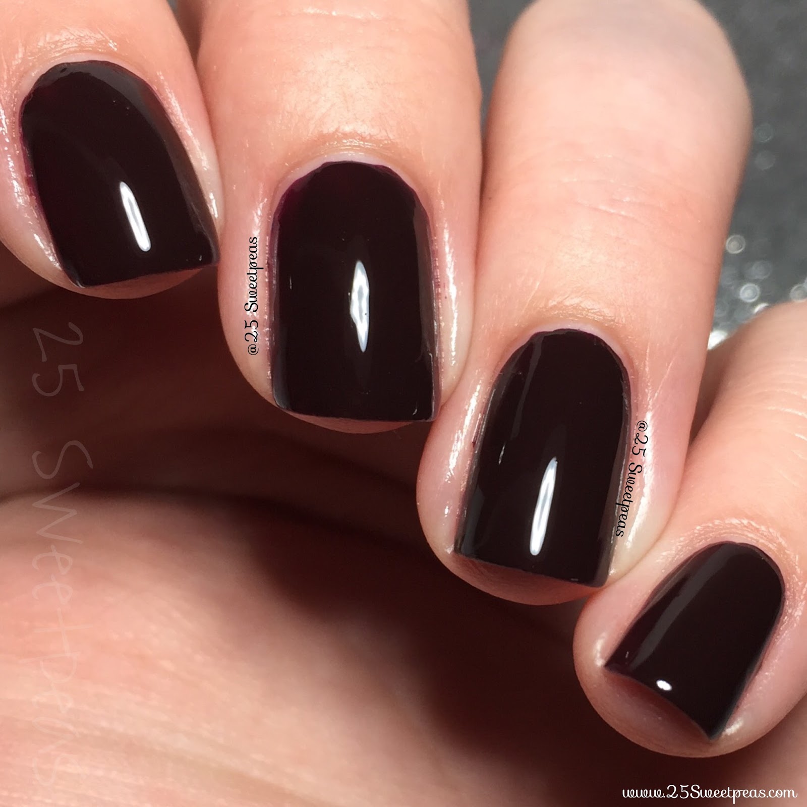 Posh Nail Color Wine a Bit — 25 Sweetpeas