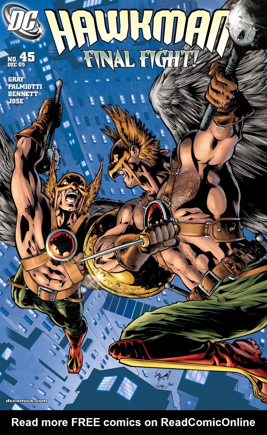 Read online Hawkman (2002) comic -  Issue #45 - 1