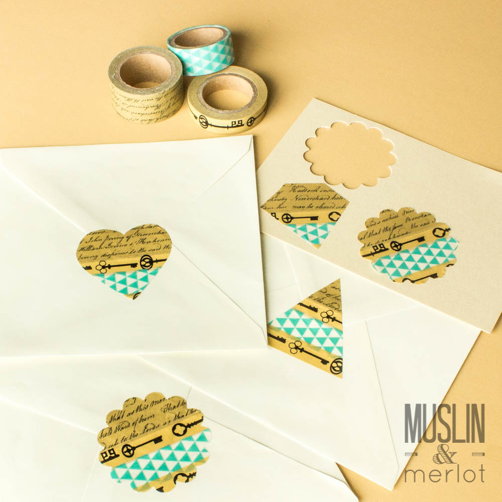 DIY Washi Tape Stickers! - Muslin and Merlot
