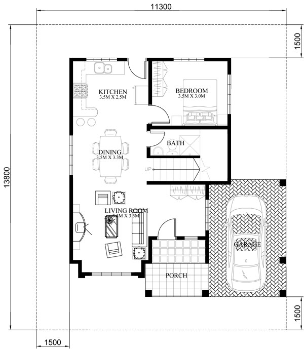 A two-storey house plan is a low-cost to build than a one-story house plan because it's usually cheaper to build up than out. Two-story floor plans give many benefits, they’re a cost-efficient method to optimize your lot, provide privacy to bedrooms, and create a stunning exterior. Here are some simplest and beautiful 2-storey houses designs for you and your family.   HOUSE PLAN 1         GROUND FLOOR    SECOND FLOOR  Specification: Beds: 4 Baths: 3  Floor Area: 166 sq.m.  Lot Area: 169 sq.m. Garage: 1   HOUSE PLAN 2          GROUND FLOOR   SECOND FLOOR  Specification: Beds: 4 Baths: 3  Floor Area: 176 sq.m. Lot Size: 156 sq.m. Garage: 1    HOUSE PLAN 3        GROUND FLOOR  SECOND FLOOR  Specification: Beds: 4 Baths: 3 Floor Area: 127 sq.m. Lot Size: 130 sq.m. Garage: 1  SOURCE: www.pinoyhouseplans.com  RELATED POSTS:   Simple 3 Bedroom House Plans, Layout And interior Design With Garage  Three bedroom houses can be built in any design or style, so choose the house that fit your beautiful design and budget. Three-bedroom floor plans and layout with the garage are very popular. Three bedroom houses can be built in any design or style, so choose the house that fit your beautiful design and budget. Three-bedroom floor plans and layout with garage are very popular. Having three bedrooms makes this a great selection for all kinds of families. This is good for the families who want a place for their kids to stay when they visit. Take a look at these 5 new options for a three bedroom house floor plans and layout and you're sure to find out that would work for you.  Two-Bedroom House Designs And Floor Plans For Free  Two bedrooms may not be a villa, mansion or a castle, but with the right plans and layout, it can be a lot of space for a growing family.  Two bedrooms may not be a villa, mansion or a castle, but with the right plans and layout, it can be a lot of space for a growing family. The best house layout for any case will rely on how important noise, light, and privacy are to its occupant.  Find some inspiration from these free two-bedroom house floor plans and layout. {EMBED VIDEO 1 HERE NOW!}  HOUSE PLAN 1        Specification: Floor Plan Code: SHD-2012003 Beds: 2  Floor Area: 52 sq.m.  Bungalow House Plans Baths: 1 Lot Area: 110 sq.m.  SOURCE: www.pinoyeplans.com  HOUSE PLAN 2                    FULL SPECS & FEATURES Basic Features: Bedrooms: 2 Baths: 2 Stories: 1 Garages: 0 Dimension: Height : 20' 8" Depth : 28' 10" Width : 51' 10" Area: Total: 991 sq/ft Main Floor: 991 sq/ft Decks: 252 sq/ft *Total Square Footage only includes conditioned space and does not include garages, porches, bonus rooms, or decks. Ceiling: Upper Ceiling Ft : 10' Roof: Secondary Pitch : 2:12 Primary Pitch : 12:12 Exterior Wall Framing: Framing: 2x6 Exterior Wall  Finish: Wood Siding Insulation: R41 Bedroom Features: Main Floor Master Bedroom Walk-In Closet Main Floor Bedrooms Kitchen Features: Walk In Pantry Cabinet Pantry Kitchen Island Additional Room Features: Great Room Living Room Main Floor Laundry Lot Characteristics: Suited For Corner Lot Suited For View Lot Suited For Narrow Lot Outdoor Spaces: Covered Rear Porch Grill Deck Sundeck  SOURCE: www.houseplans.com  {INSERT ANOTHER 5 IMAGES OR VIDEO HERE} HOUSE PLAN 3               FULL SPECS & FEATURES Basic Features: Bedrooms: 2 Baths: 1 Stories: 1 Garages: 1 Dimension: Height : 13' 11" Depth : 43' 3" Width : 37' 11" Area: Total: 838 sq/ft Main Floor: 838 sq/ft *Total Square Footage only includes conditioned space and does not include garages, porches, bonus rooms, or decks. Additional Room Features: Master Sitting Area Mud Room Garage Features: Garage Under Outdoor Spaces: Grill Deck Sundeck More: Economical To Build Wheelchair Adaptable Suited For Vacation Home  SOURCE: www.houseplans.com  Free Bungalow House Designs And Floor Plans With 2 Bedrooms, 3 Bedrooms And 4 Bedrooms Bungalow house designs and floor plans are about the most requested and popular building plan. This is because bungalow buildings are the most popular building types especially among low to medium income earners. The Bungalows gallery below is great for helping you figure out what you want.