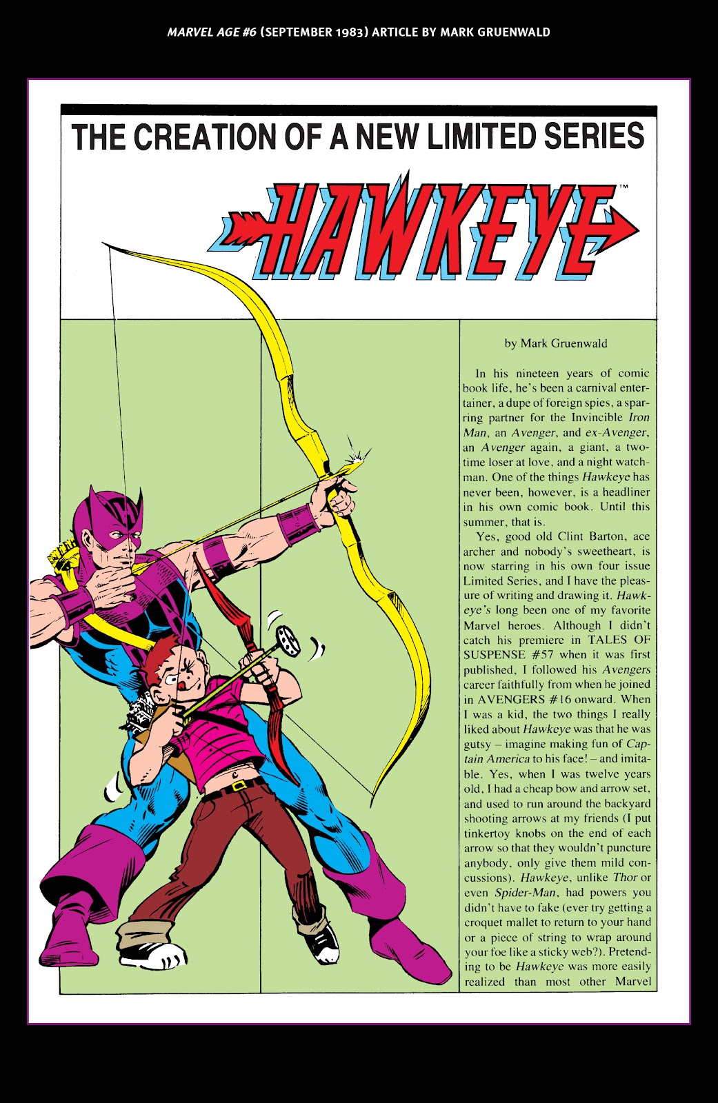 Hawkeye Epic Collection: The Avenging Archer issue TPB (Part 4) - Page 8