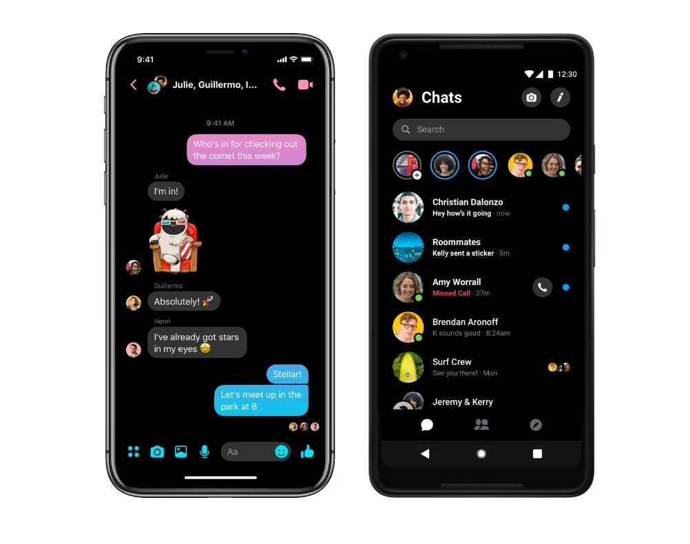 Facebook Messenger update will transform the way you use the app at NIGHT